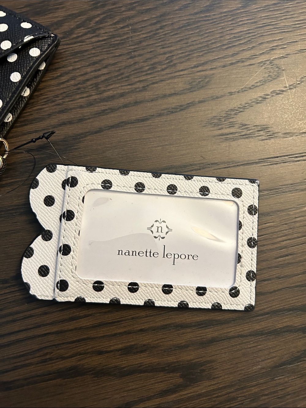 Nanette Lepore Polka Dot Wristlet and Cardholder - NWT - Picture 7 of 8